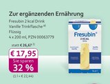 Aktuelle Energydrink Angebote bei mea - meine apotheke in Freising Aktuelles Fresubin 2 kcal Drink Vanille Trinkflasche Angebot bei mea - meine apotheke in Freising ab 17,95 €