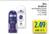 Deo Roll-on im Angebot bei diska in Weiden Deo Roll-on Angebote von Nivea bei diska Weiden für 2,49 €