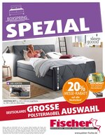 Polstermöbel Fischer Prospekt für Stuttgart mit 30 Seiten Polstermöbel Fischer Prospekt für Stuttgart: "Boxspring Spezial", 30 Seiten, 23.09.2020 - 29.09.2020
