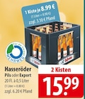 Hasseröder Pils oder Export Angebot in Bülow Hasseröder Pils oder Export im aktuellen Prospekt bei famila Nordost in Bülow