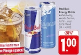 Energy Drink Angebote von Red Bull bei E center Rodgau für 1,00 €