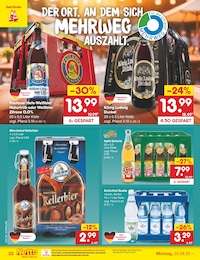 Mineralwasser im Netto Marken-Discount Prospekt Aktuelle Angebote auf S. 32