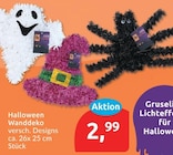 Halloween Wanddeko für 2,99 € bei budni im Angebot Halloween Wanddeko im aktuellen budni Prospekt