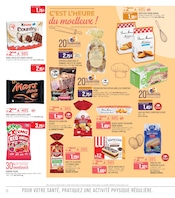 Promos Kinder dans le catalogue "Fête Boulanger" de Supermarchés Match Kinder en promo dans le catalogue Supermarchés Match à la page 12