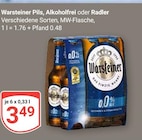 Aktuelles Pils, Alkoholfrei oder Radler Angebot bei GLOBUS in Gera ab 3,49 €