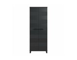 Armoire haute en résine noir 172X66X36 cm en promo chez Brico Dépôt Taverny à 59,90 €