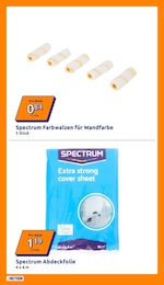 Action Wandfarbe im Prospekt 
