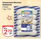 Münchner Weißwürste im Angebot bei GLOBUS in Erfurt Münchner Weißwürste Angebote von Zimmermann bei GLOBUS Erfurt für 2,79 €