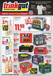 Trinkgut GetrĂ€nkemarkt Prospekt der aktuellen Woche mit 6 Seiten, gĂŒltig von 02.06.2025 bis 07.06.2025, in Heemsen und Umgebung Aktueller Trinkgut GetrĂ€nkemarkt Prospekt in Heemsen und Umgebung, "Aktuelle Angebote" mit 6 Seiten, 02.06.2025 - 07.06.2025