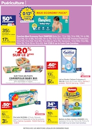 Prix et réduction Vêtements Enfant dans le prospectus Carrefour en cours Offre Vêtements Enfant dans le catalogue Carrefour du moment à la page 71