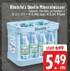 EDEKA - Mineralwasser Angebot im Prospekt Mineralwasser bei EDEKA im Prospekt "" für 5,49 €