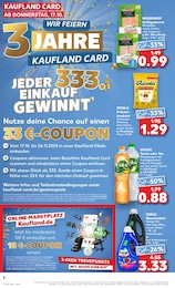 Kaufland Wasser im Prospekt 