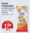 Fruchtwaffeln im Angebot bei V-Markt in Regensburg Fruchtwaffeln Angebote von Schulte bei V-Markt Regensburg für 1,99 €