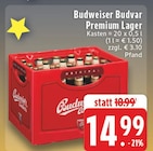 Aktuelle Budweiser Angebote bei EDEKA in Wuppertal Aktuelles Premium Lager Angebot bei EDEKA in Wuppertal ab 14,99 €