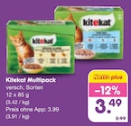 Multipack im Angebot bei Netto Marken-Discount in Görlitz Multipack Angebote von Kitekat bei Netto Marken-Discount Görlitz für 3,49 €