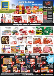 EDEKA Prospekt für Oberstaufen mit 1 Seite EDEKA Prospekt für Oberstaufen: Unsere Vielfalt zu kleinen Preisen., 1 Seite, 25.05.2022 - 28.05.2022