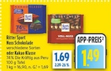 Nuss Schokolade Angebote von Ritter Sport bei diska Freiberg für 1,49 €