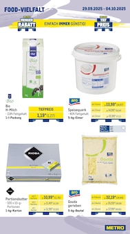 Butter im METRO Prospekt "Wochenangebote Gastro + MonatsMenü + METRO Markets" mit 40 Seiten (Bochum)