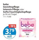 Gesichtspflege Intensiv Pflege im V-Markt Prospekt Gesichtspflege Intensiv Pflege von bebe im aktuellen V-Markt Prospekt für 3,79 €