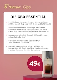 Kaffeeautomat im Tchibo Prospekt "QBA GRATIS PROBIEREN IN DEN TCHIBO FILIALEN" auf Seite 2