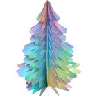 Sapin de Noël aux reflets holographiques - Carrefour à Le Havre Sapin de Noël aux reflets holographiques en promo chez Carrefour Le Havre à 3,99 €