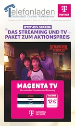 Telefonladen Duderstadt Prospekt: "DAS STREAMING UND TV PAKET ZUM AKTIONSPREIS", 12 Seiten, 05.12.2025 - 31.12.2025