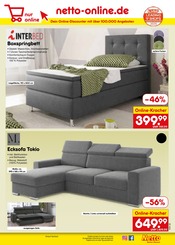 Ecksofa im Netto Marken-Discount Prospekt in Jena Aktueller Netto Marken-Discount Prospekt mit Ecksofa, "Aktuelle Angebote", Seite 39