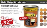 Holzschutzlasur bei Sonderpreis Baumarkt im Pfarrkirchen Prospekt für 32,95 €