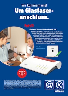 aetka Prospekt Wir kümmern uns! mit 1 Seite