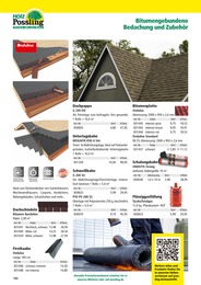 Dachpappe Angebot im aktuellen Holz Possling Prospekt auf Seite 160