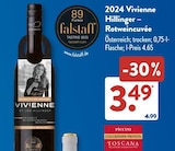 2024 Vivienne Rotweincuvée von Leo Hillinger im aktuellen ALDI SÜD Prospekt für 3,49 €