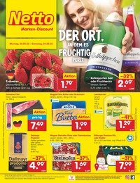 Netto Marken-Discount Prospekt für Heilbronn, Neckar: DER ORT, AN DEM ES FRUCHTIG PERLT., 45 Seiten, 30.05.2022 - 04.06.2022