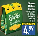 Natur-Radler im Angebot bei E center in Pocking Natur-Radler Angebote von Gösser bei E center Pocking für 4,99 €