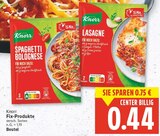 Spaghetti Bolognese Fix von Knorr im aktuellen E center Prospekt