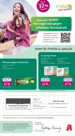 mea - meine apotheke Apotheken Prospekt der aktuellen Woche mit 4 Seiten, gültig von 01.09.2026 bis 30.09.2026, in Kappelrodeck und Umgebung Aktueller mea - meine apotheke Apotheken Prospekt in Kappelrodeck und Umgebung, "Unsere September-Angebote" mit 4 Seiten, 01.09.2026 - 30.09.2026