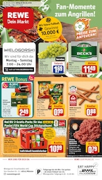 REWE Prospekt für Münster mit 27 Seiten REWE Prospekt für Münster: "Dein Markt", 27 Seiten, 08.06.2026 - 13.06.2026