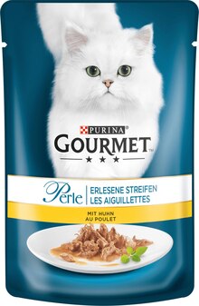 dm-drogerie markt Haselünne - Nassfutter für Katzen, Perle Erlesene Streifen mit Huhn Nassfutter für Katzen, Perle Erlesene Streifen mit Huhn Angebot bei dm-drogerie markt Haselünne im Prospekt Aktuelle Angebote