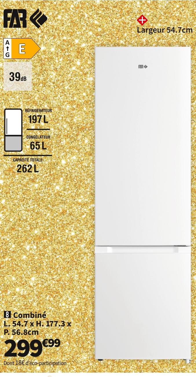 Electroménager Refrigerateur far - comparer les prix avec LeGuide