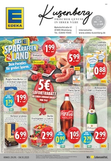 EDEKA Prospekt "Aktuelle Angebote" mit  Seiten (Rheinberg)