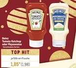 Tomato Ketchup oder Mayonnaise von Heinz im aktuellen Metro Prospekt für 1,98 €