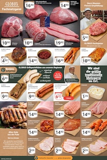 Hackfleisch im GLOBUS Prospekt "Aktuelle Angebote" mit 23 Seiten (Erfurt)