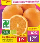 Bio Orangen von BioBio im aktuellen Netto Marken-Discount Prospekt für 1,79 €