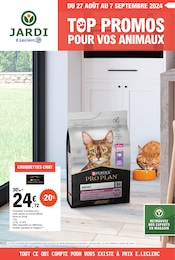 Catalogue Supermarchés E.Leclerc en cours à La Talaudière et alentours, TOP PROMOS POUR VOS ANIMAUX, 8 pages, 27/08/2024 - 07/09/2024