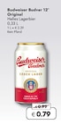 12° Original Angebote von Budweiser Budvar bei Travel FREE Chemnitz für 0,79 €