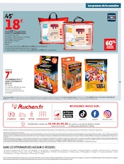 Promos Couette dans le catalogue "LA RENTRÉE À PRIX K.O." de Auchan Hypermarché Couette en promo dans le catalogue Auchan Hypermarché à la page 35