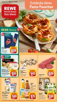 REWE Prospekt Dein Markt mit 16 Seiten