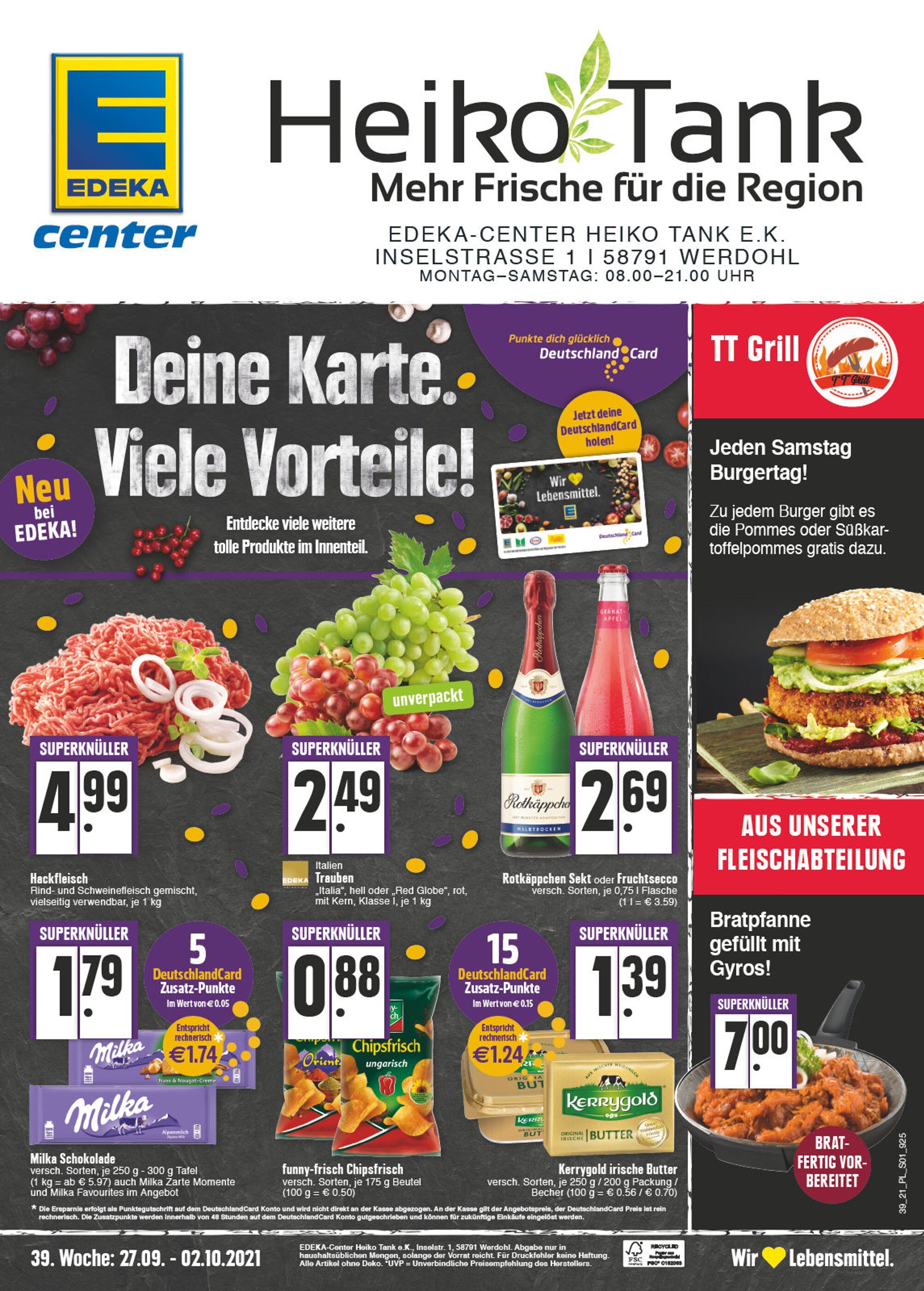 E center Prospekt für Lüdenscheid mit 24 Seiten E center Prospekt für Lüdenscheid: "Aktuelle Angebote", 24 Seiten, 27.09.2021 - 02.10.2021
