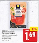 Serranoschinken von EDEKA Herzstücke für 1,69 € bei E center im Angebot Serranoschinken von EDEKA Herzstücke im aktuellen E center Prospekt