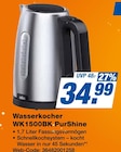 Aktuelles Wasserkocher WK1500BK PurShine Angebot bei expert in Halle (Saale) ab 34,99 €