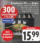 Pils im Angebot bei E center in Wesel Pils Angebote von Krombacher bei E center Wesel für 15,99 €